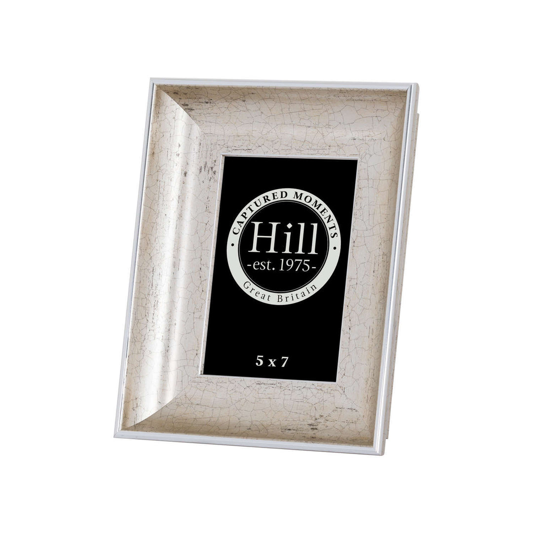 Hill Interiors 19295 Antique Silver Crackled Effect Photo Frame 5X7