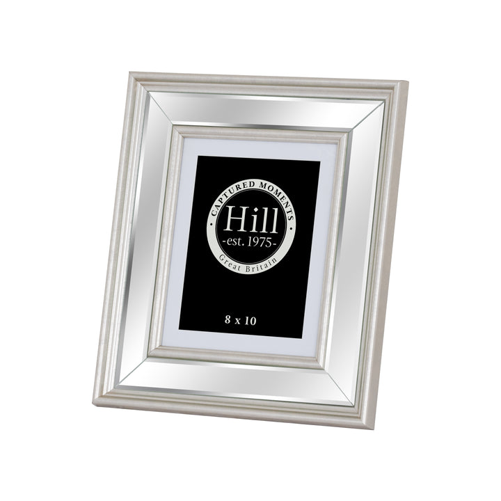 Hill Interiors 19301 | Silver Mirrored Frame | 8x10 Bevelled Elegance