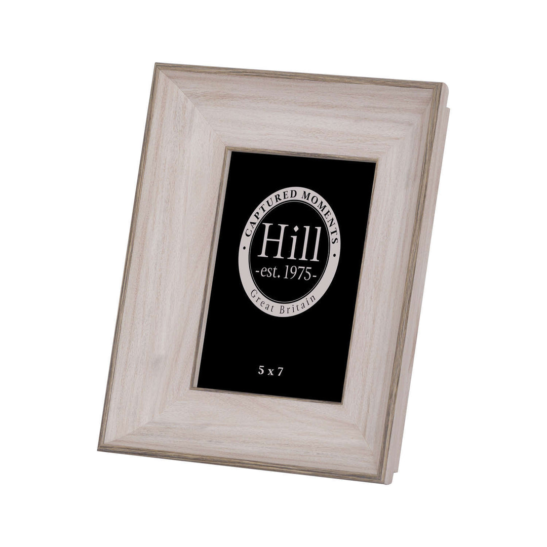 Hill Interiors 19309 White Washed Wood Photo Frame 5X7