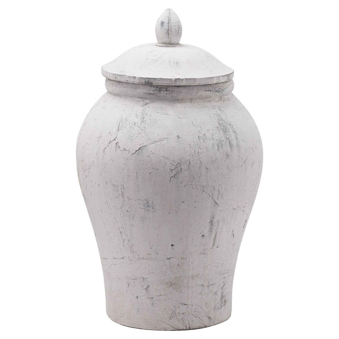 Hill Interiors 20730 Bloomville Large Stone Ginger Jar