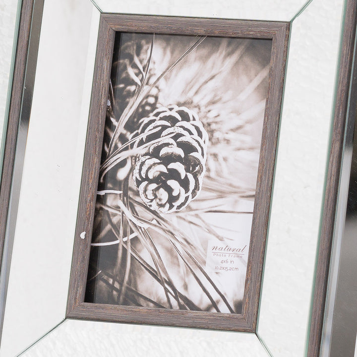 Hill Interiors 20836 Tristan Mirror And Wood 4X6 Frame