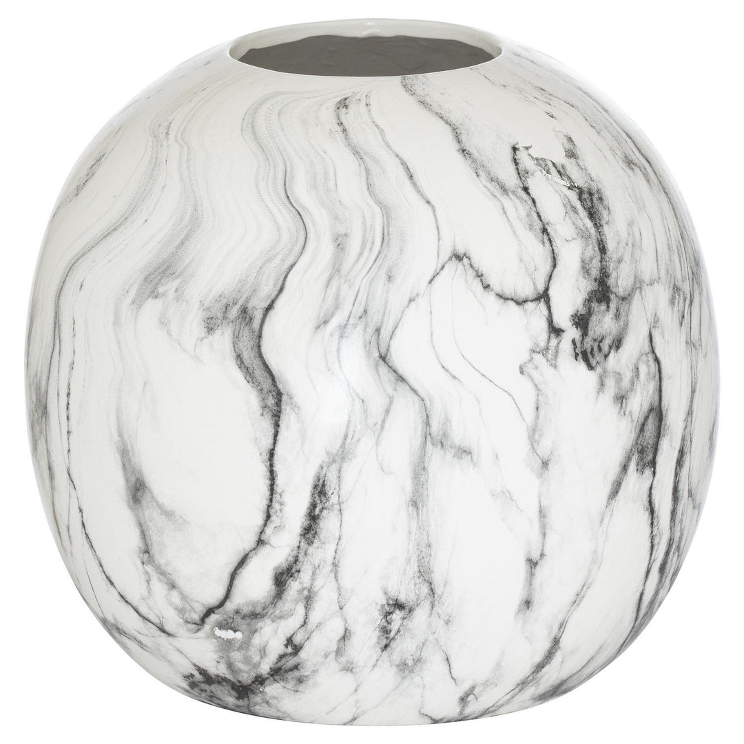 Hill Interiors 21500 Marble Large Pudding Vase