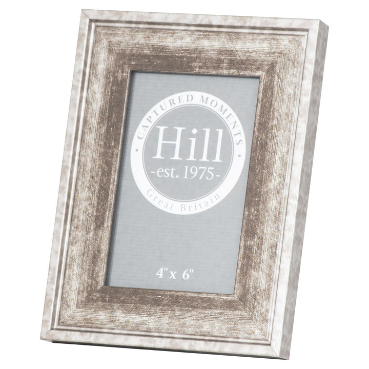 Hill Interiors 21554 Antique Silver Mottled 4X6 Photo Frame