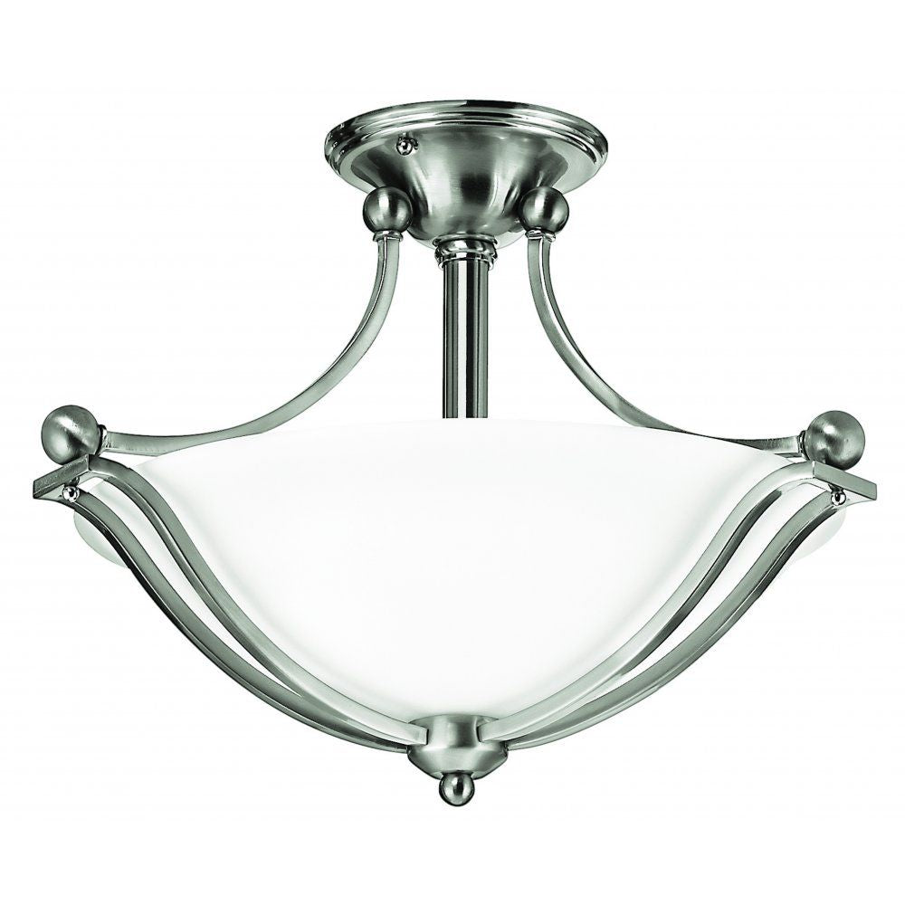 Hinkley HK/BOLLA/SF Bolla 2 Light Semi-flush