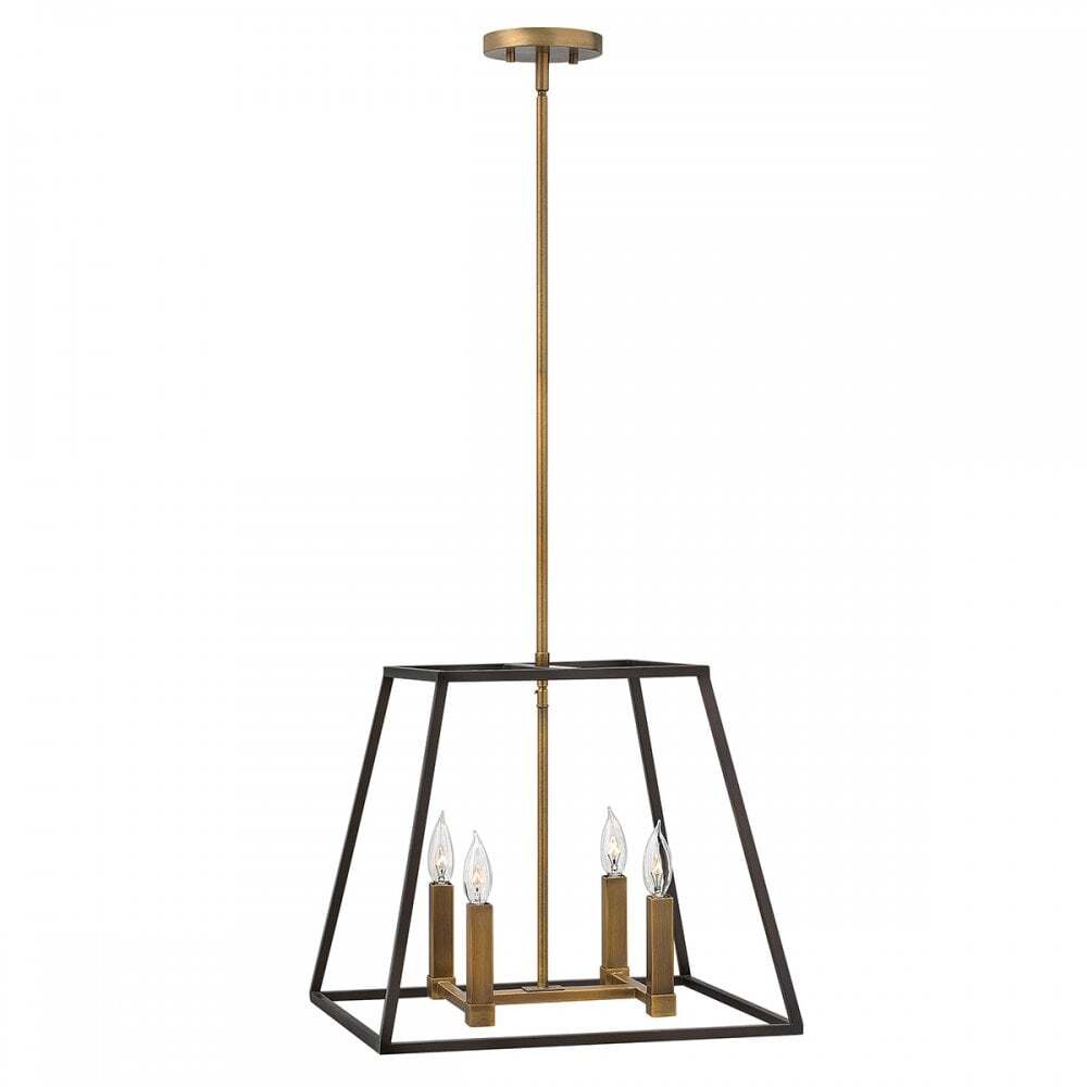 Hinkley HK/FULTON/4P Fulton 4 Light Pendant Chandelier