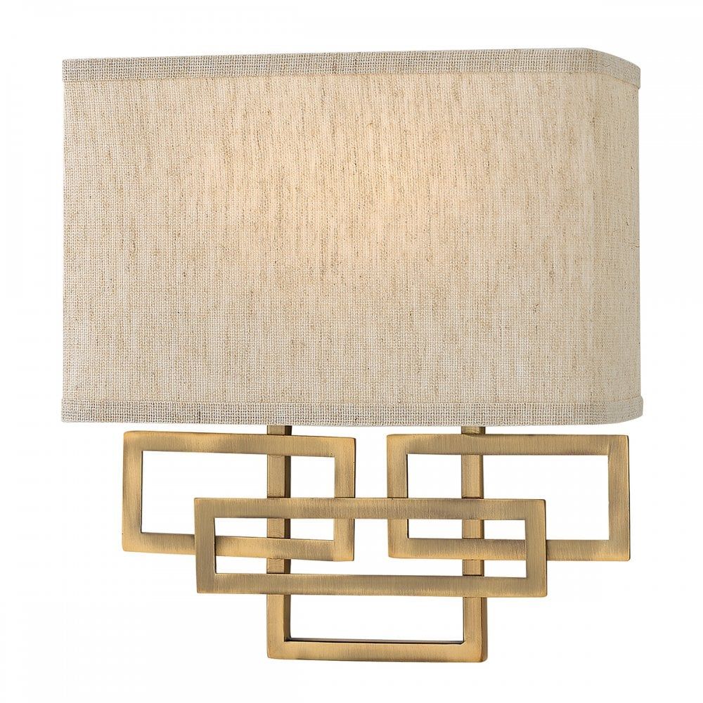 Hinkley HK/LANZA2 BR Lanza 2 Light Wall Light