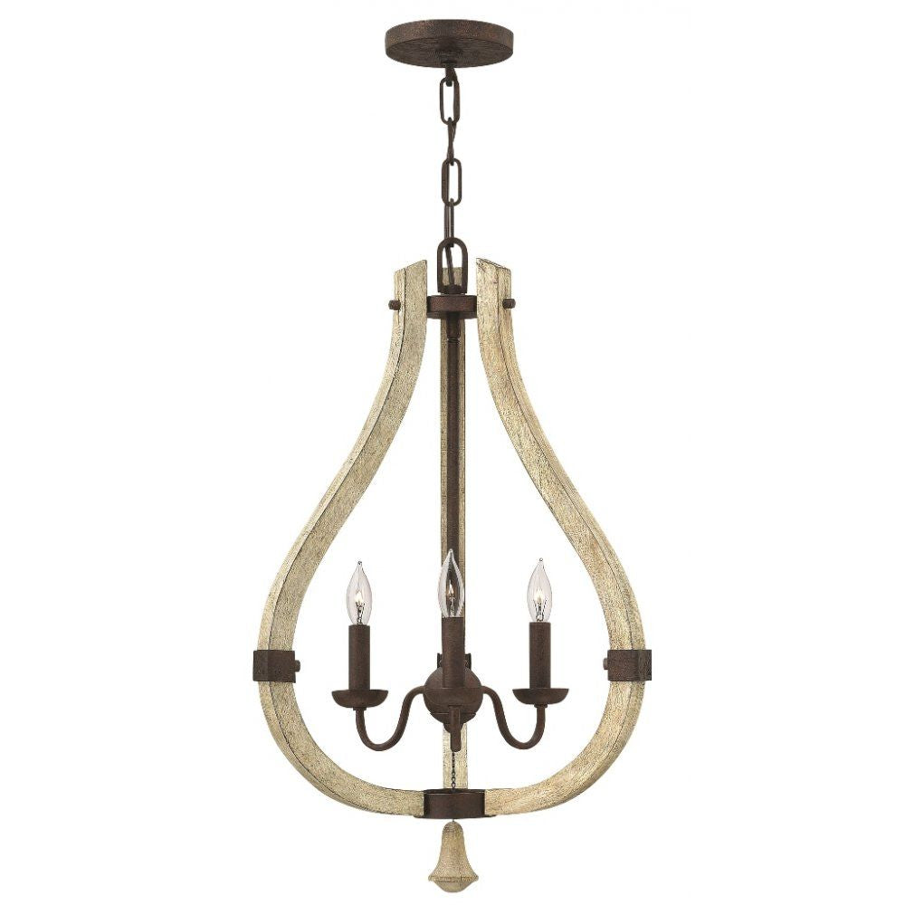 Hinkley HK/MIDDLEFIELD3 Middlefield 3 Light Chandelier