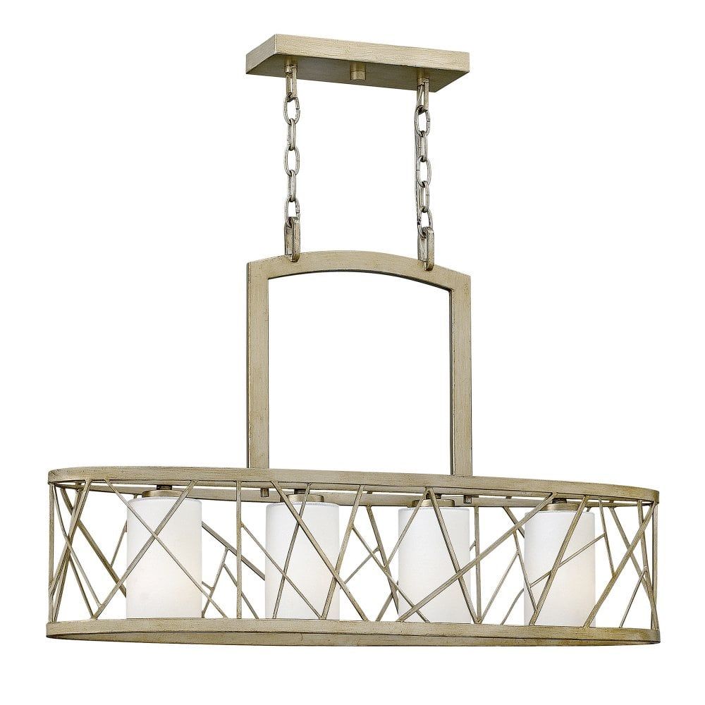 Hinkley HK/NEST4 ISLE SL Nest 4 Light Island Chandelier