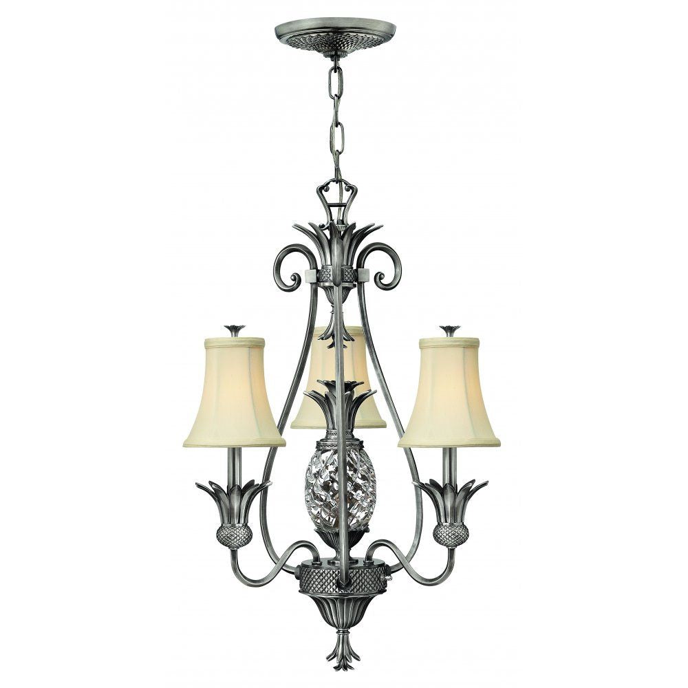 Hinkley HK/PLANT3 PL Plantation Chandelier Antique Nickel