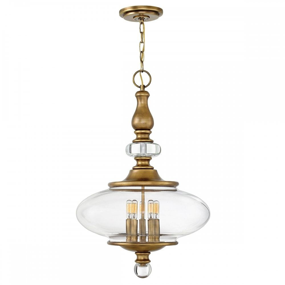 Hinkley HK/WEXLEY/5P HB Wexley 5 Light Pendant