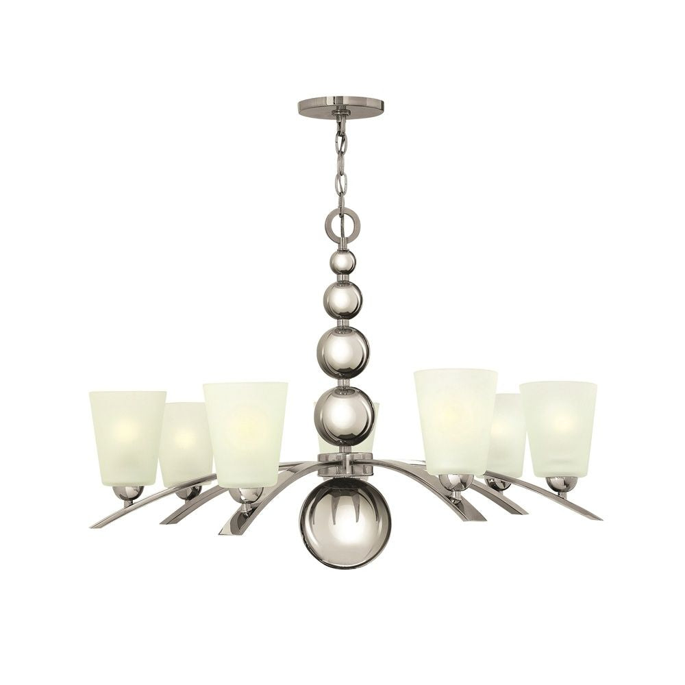 Hinkley HK/ZELDA7 PN Zelda Chandelier Polished Nickel