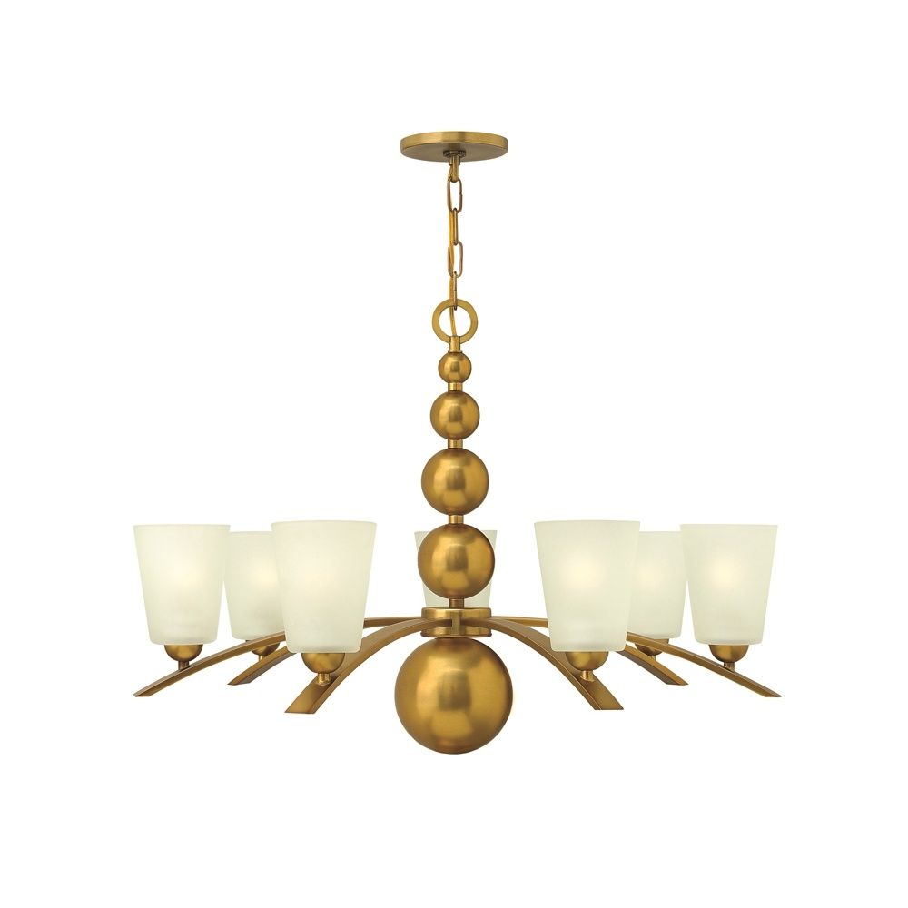 Hinkley HK/ZELDA7 VS Zelda Chandelier Vintage Brass