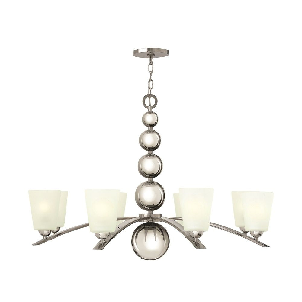 Hinkley HK/ZELDA8 PN Zelda Chandelier Polished Nickel