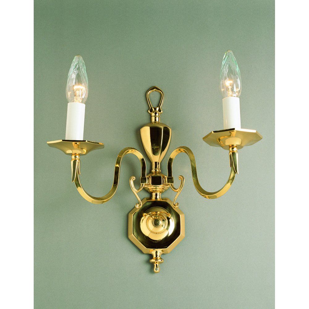 Impex BF19180/02/WB Ghent Brass Wall Bracket