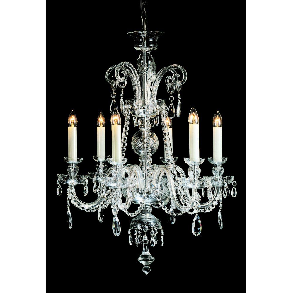 Impex CB125247/06 Liberec Crystal 6lt Chandelier