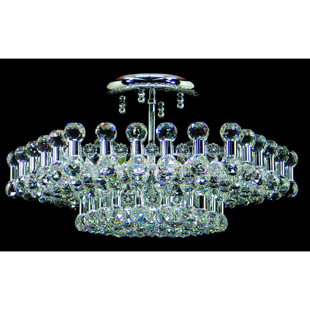 Impex CE01007/06/CH Ancona Hex Crystal Balls