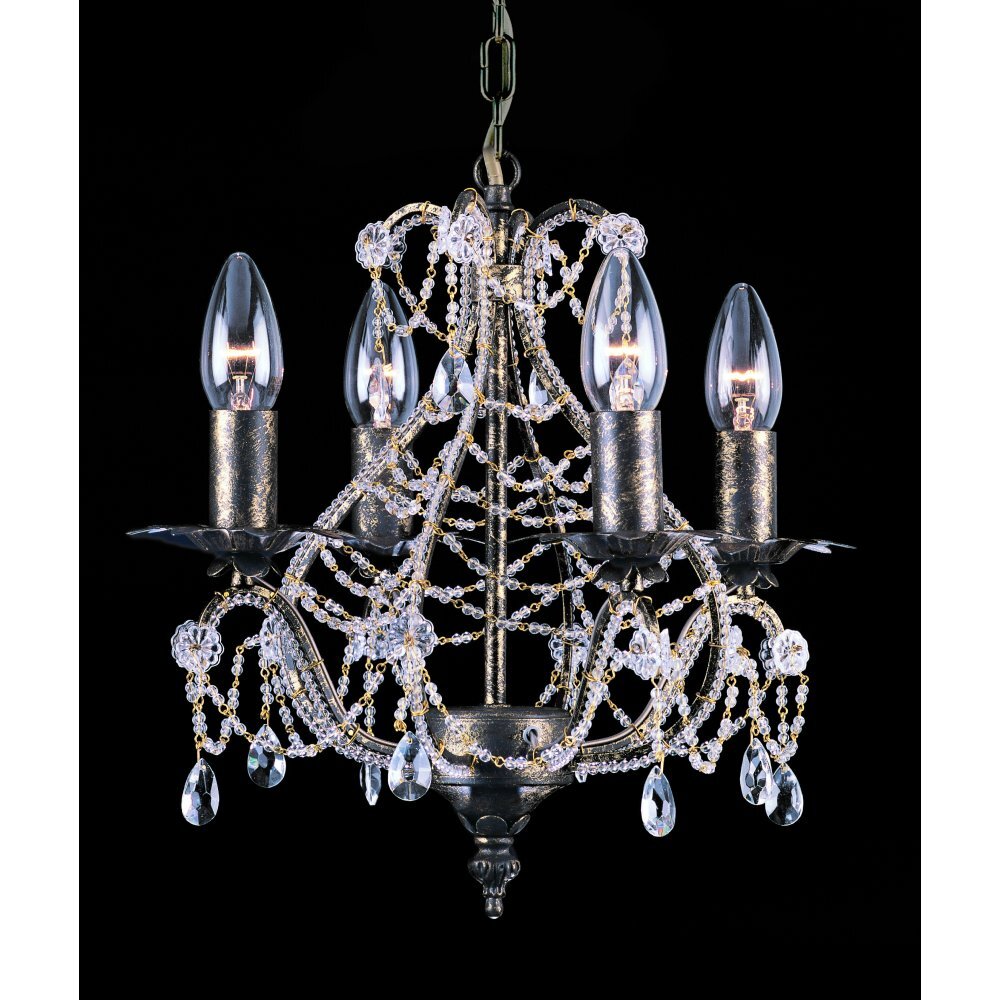 Impex CF04716/04/ABR Montpellier Beaded Antique Bronze