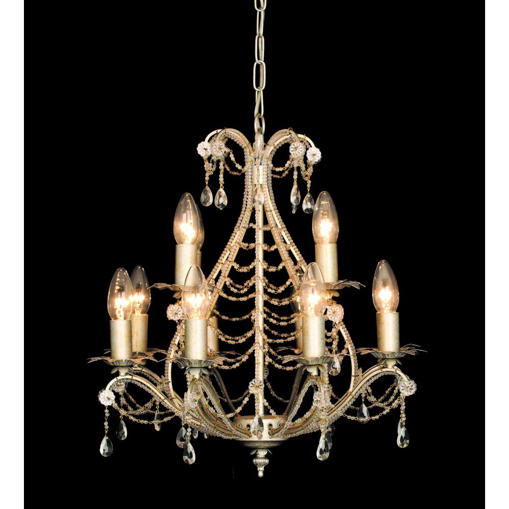Impex CF04716/12/AS Montpellier Beaded Antique Silver