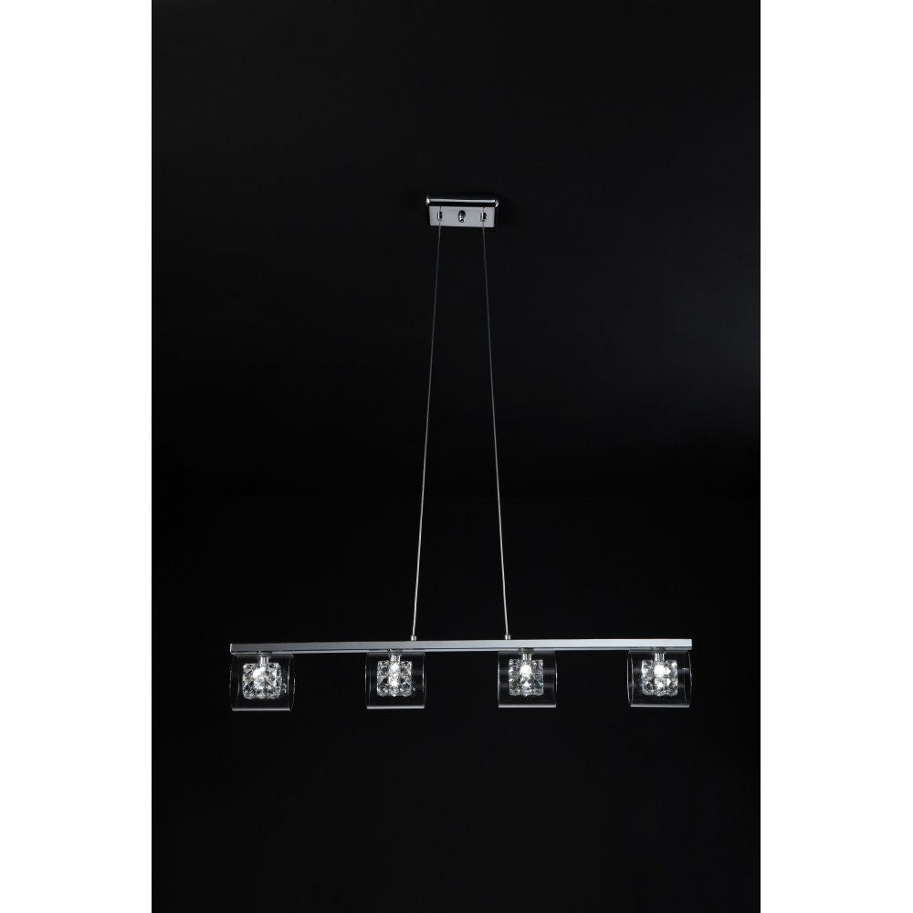 Impex CFH211171/04/BAR/CH Sonja Bar Pendant Chrome