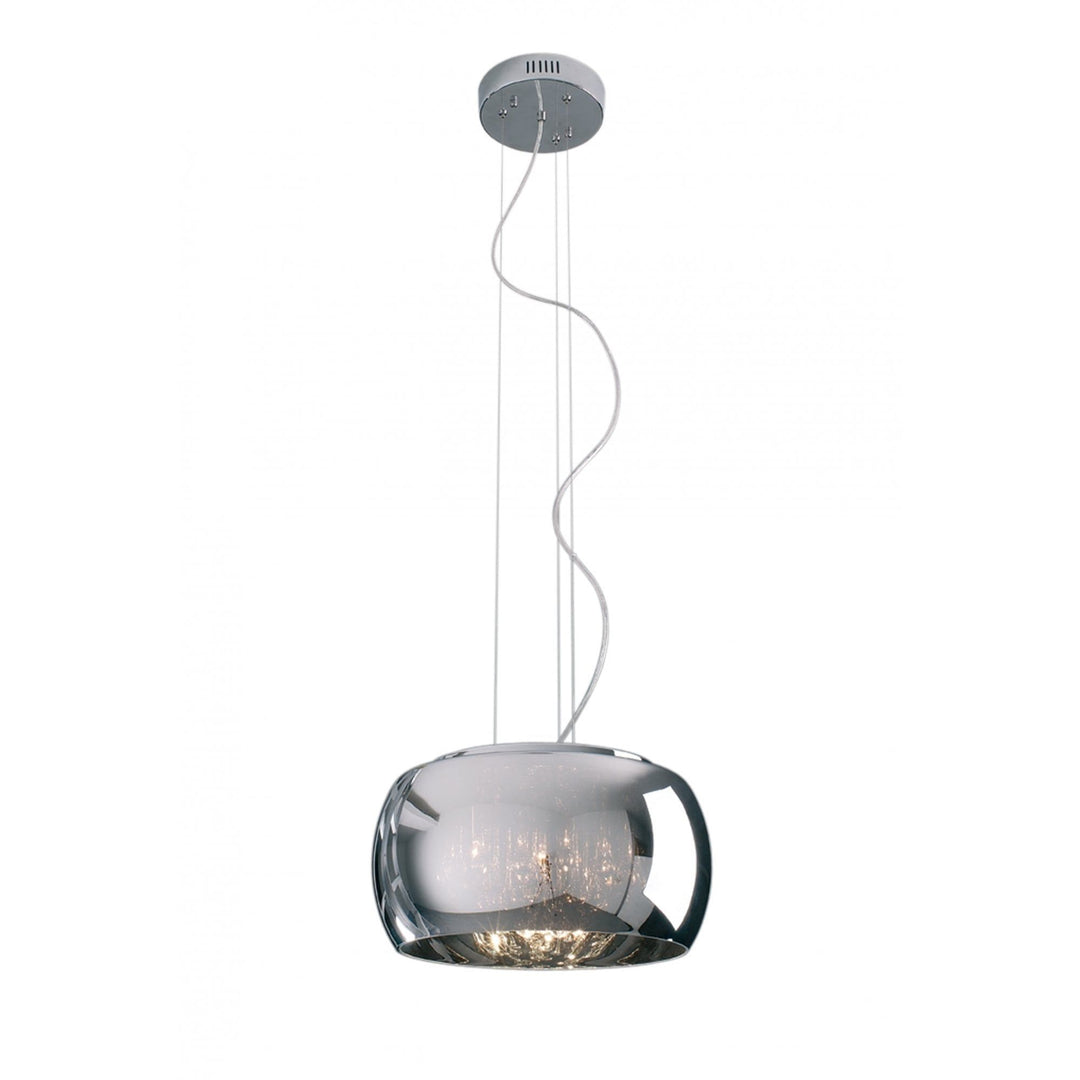 Impex CFH606091/05A/CH Deni 5 Light Pendant Chrome