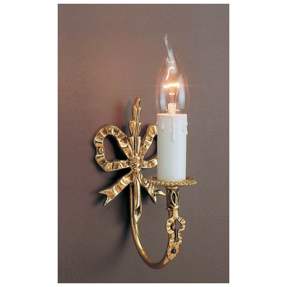 Impex Richmond SMBB00011/PB | Single Wall Light | Polished Brass