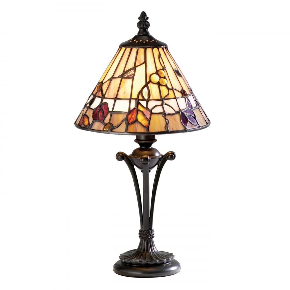 Interiors 1900 63950 Bernwood Tiffany Small Table Lamp