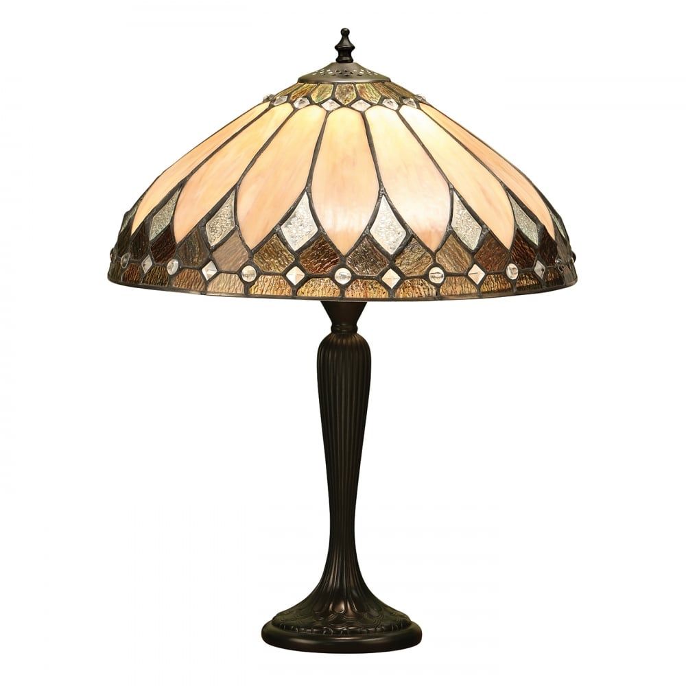 Interiors 1900 63982 Brooklyn Tiffany Medium Table Lamp