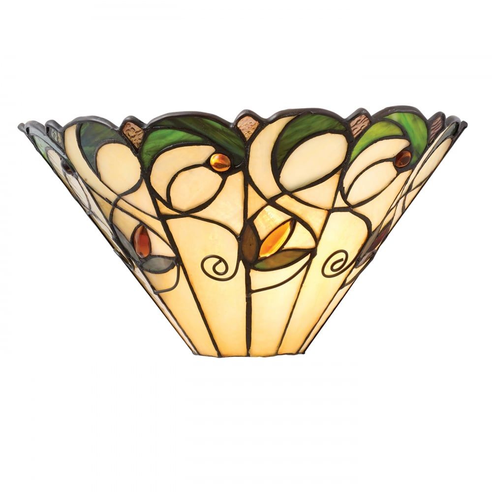 Interiors 1900 64198 Jamelia Tiffany Wall Light