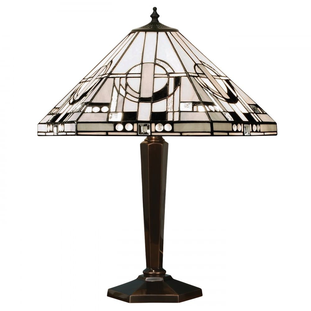 Interiors 1900 64263 Metropolitan Tiffany Medium Table Lamp
