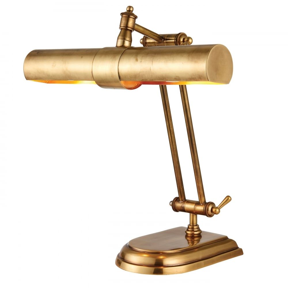 Interiors 1900 69834 Winchester Table Lamp Solid Brass