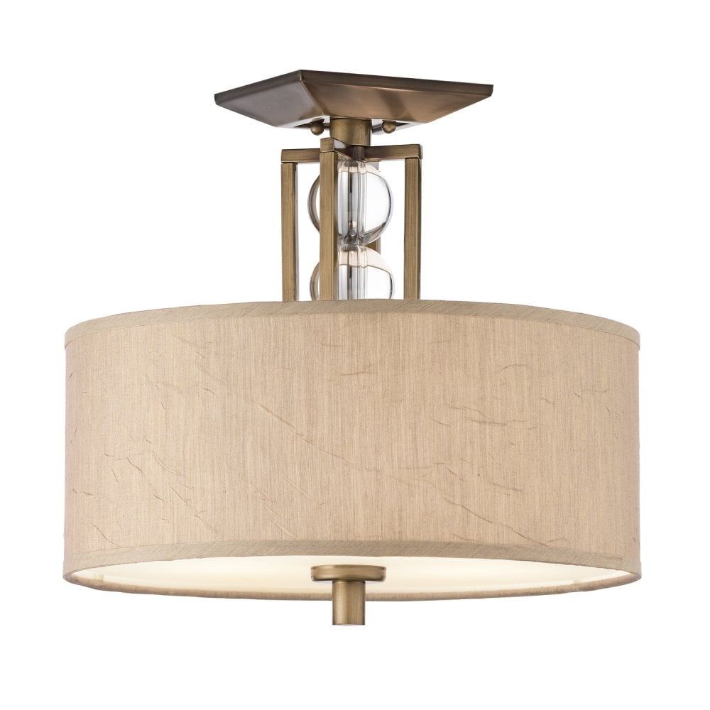 Kichler KL/CELESTIAL/SF Celestial Semi-flush Cambridge Bronze