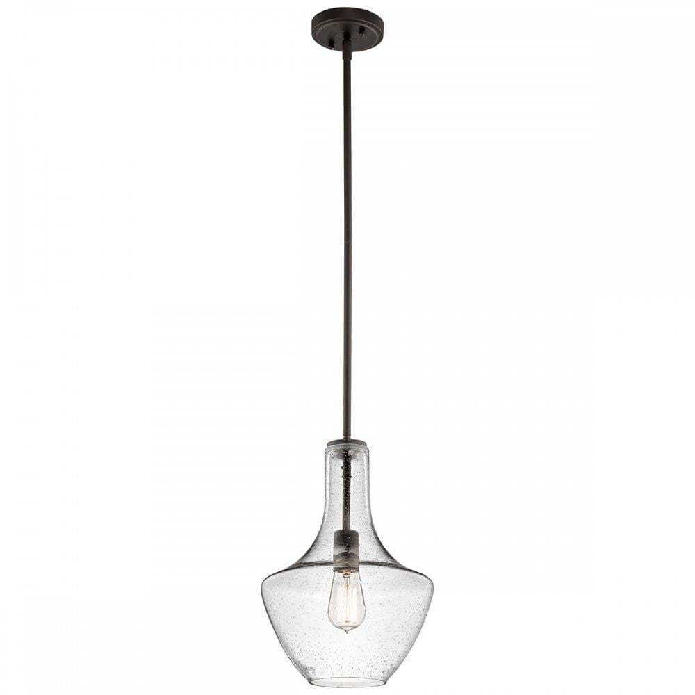 Kichler KL/EVERLY/P/S OZ Everly 1 Light Small Pendant Olde Bronze