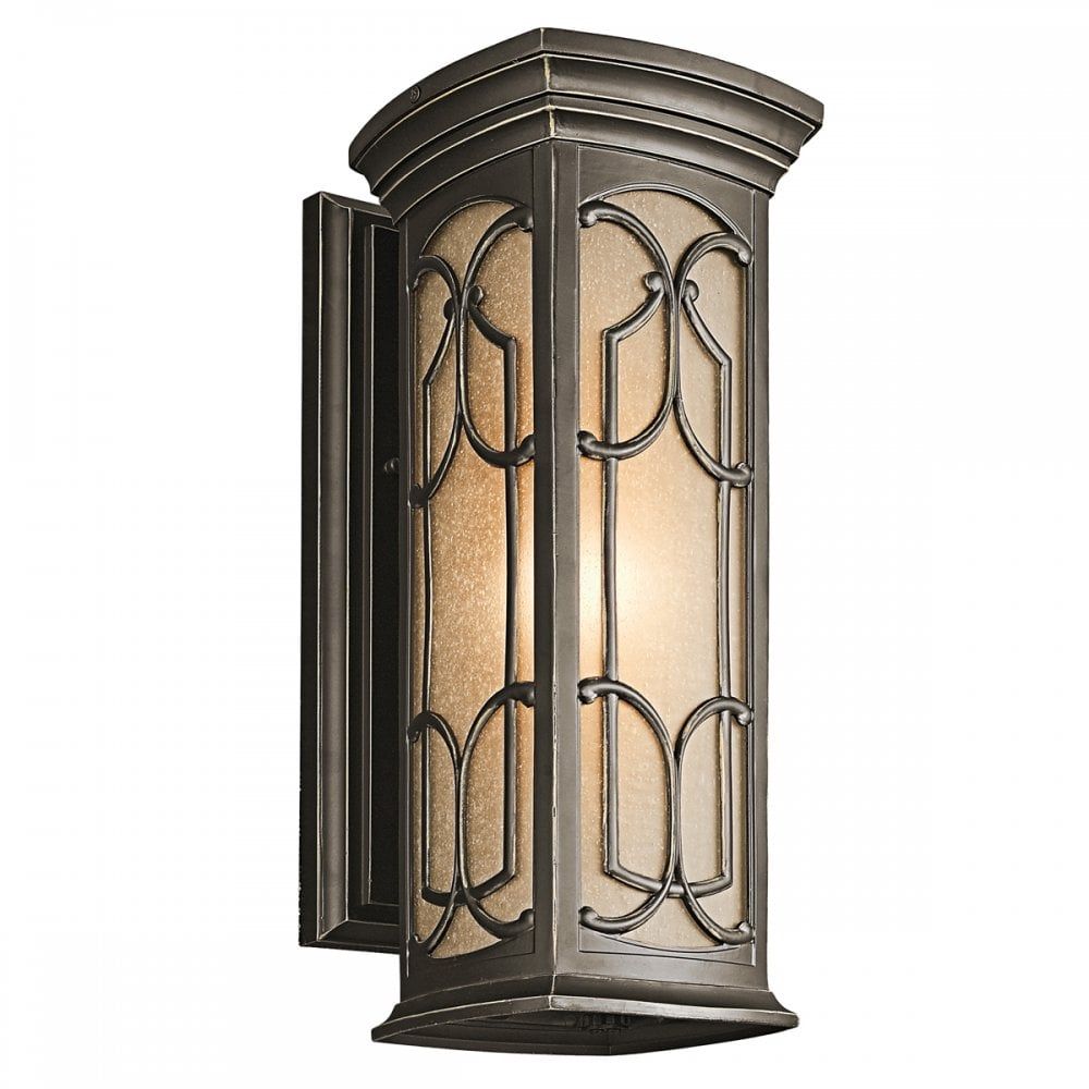 Kichler KL/FRANCEASI/M Franceasi Medium Wall Lantern Olde Bronze