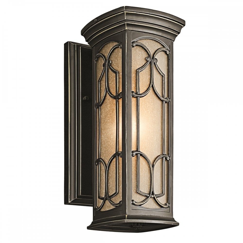 Kichler KL/FRANCEASI/S Franceasi Small Wall Lantern Olde Bronze