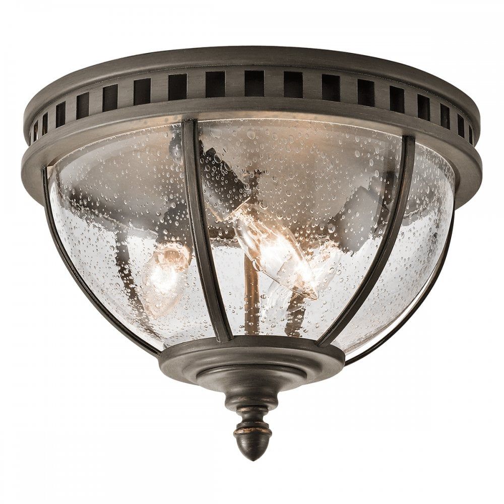 Kichler KL/HALLERON/F Halleron 3 Light Ceiling Flush Londonderry