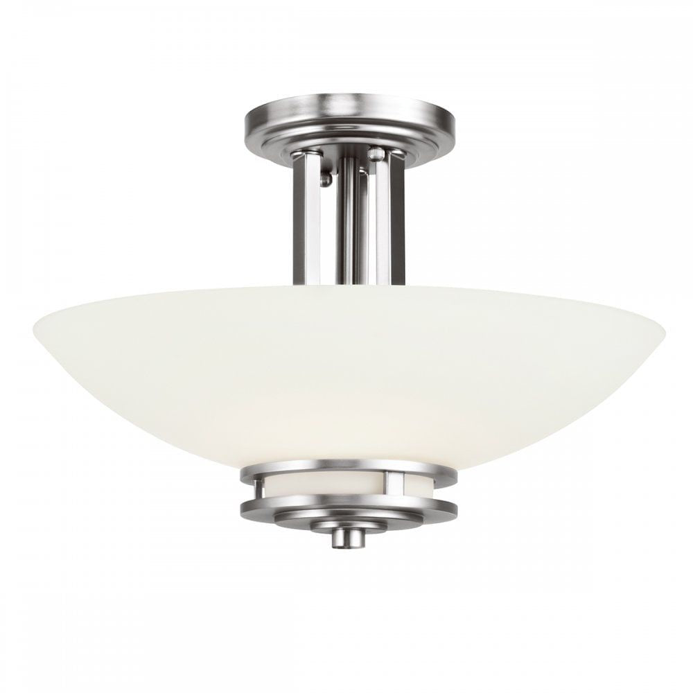 Kichler KL/HENDRIK/SF Hendrik 3 Light Semi Flush Polished Chrome