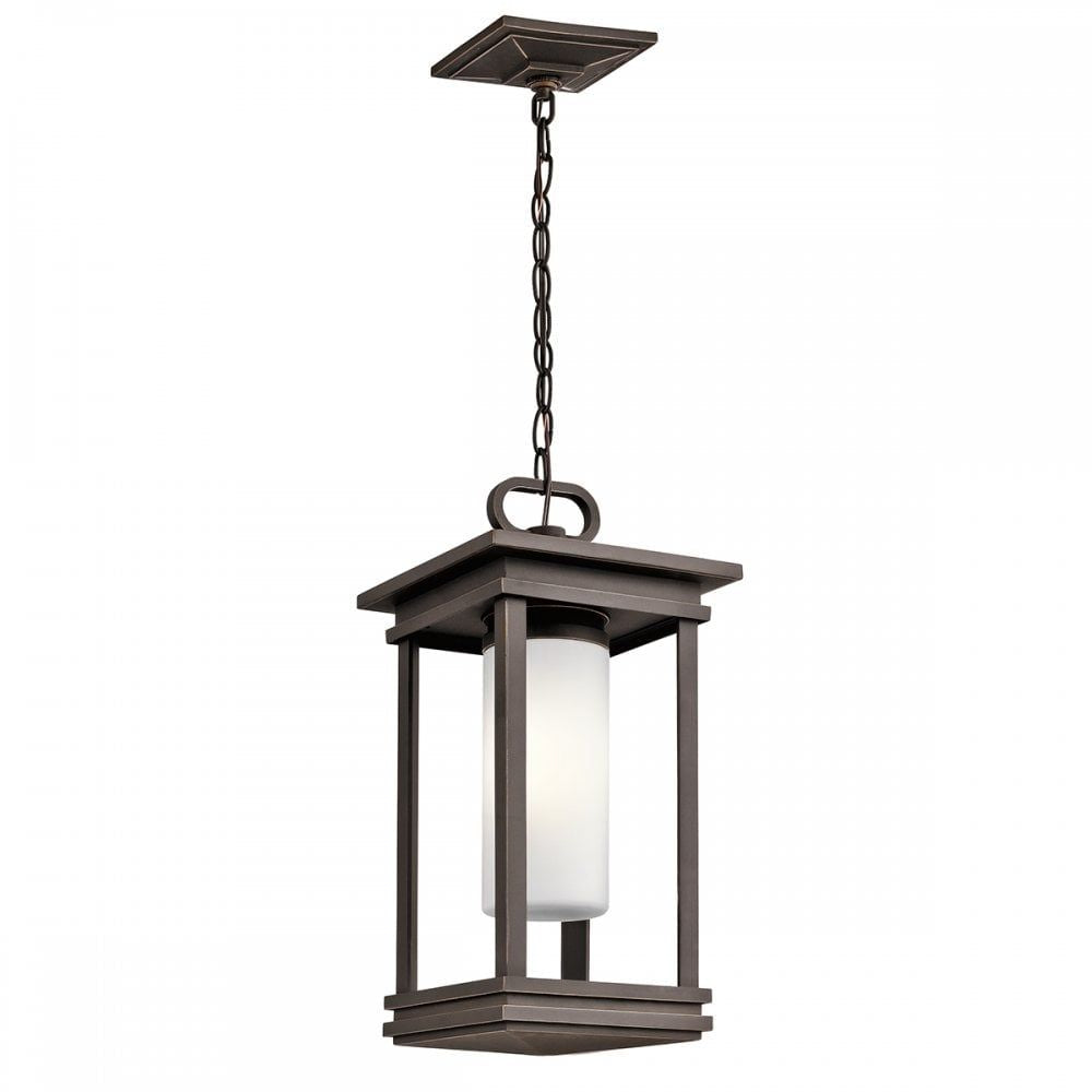 Kichler KL/SOUTH HOPE8/S South Hope Small Chain Lantern Rubbed Bronze