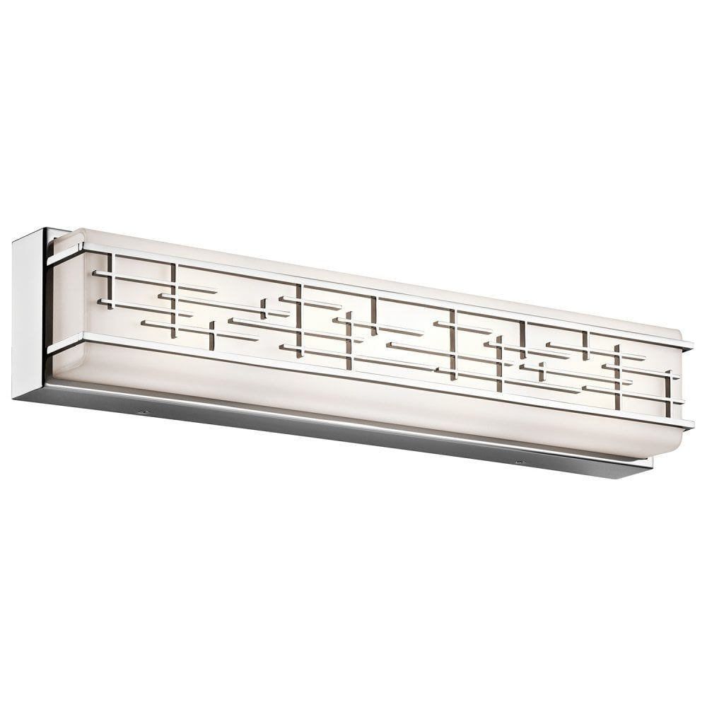 Kichler KL/ZOLON/L BATH Zolon Medium Linear Bath Led Chrome