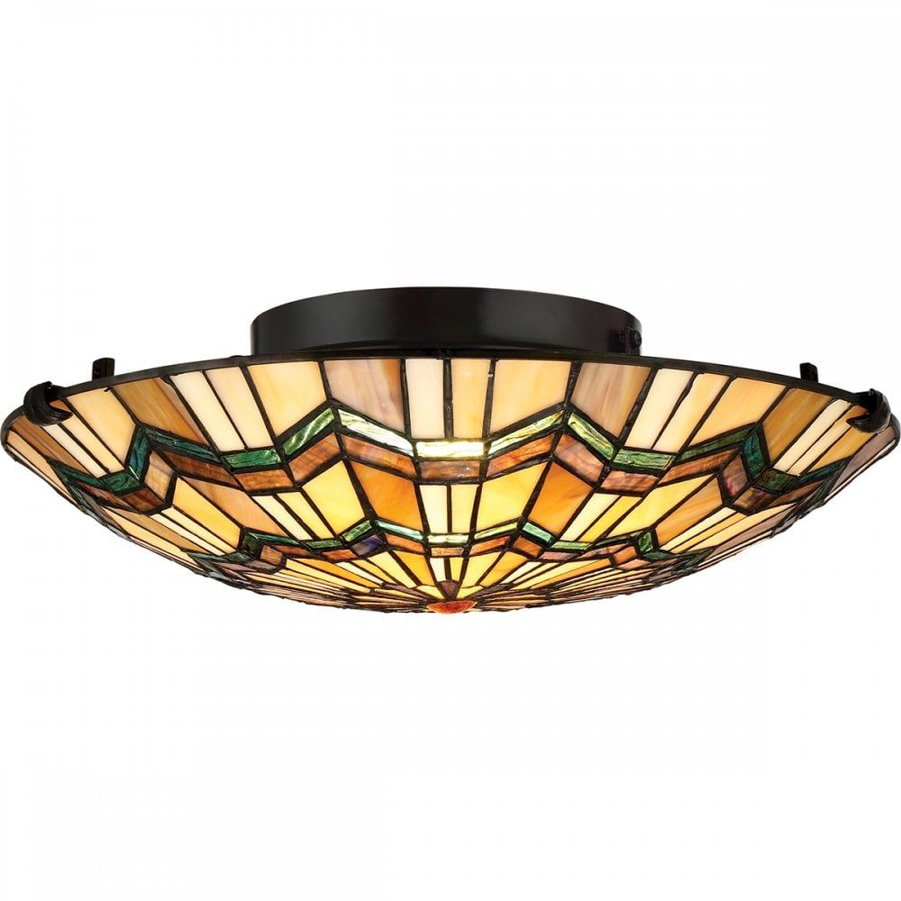 Quoizel QZ/ALCOTT/F Alcott 2 Light Flush Mount