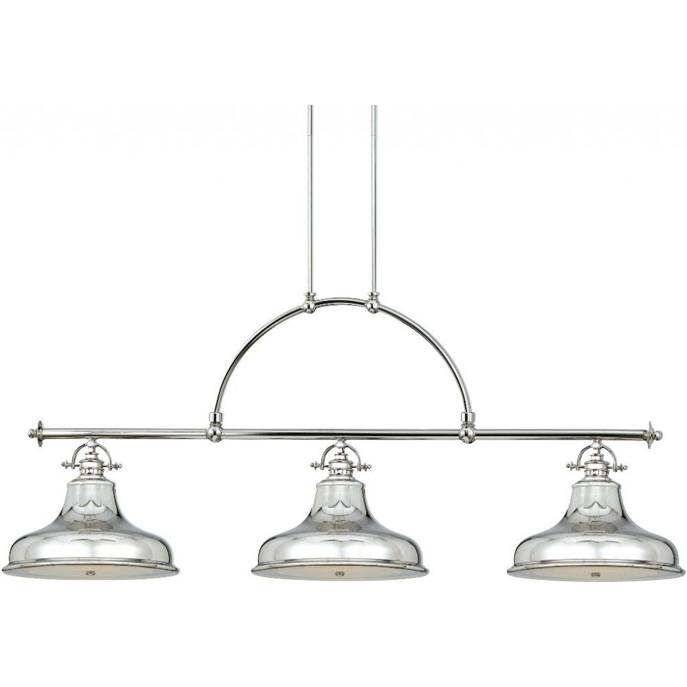 Quoizel QZ/EMERY3P IS Emery Island Light Imperial Silver