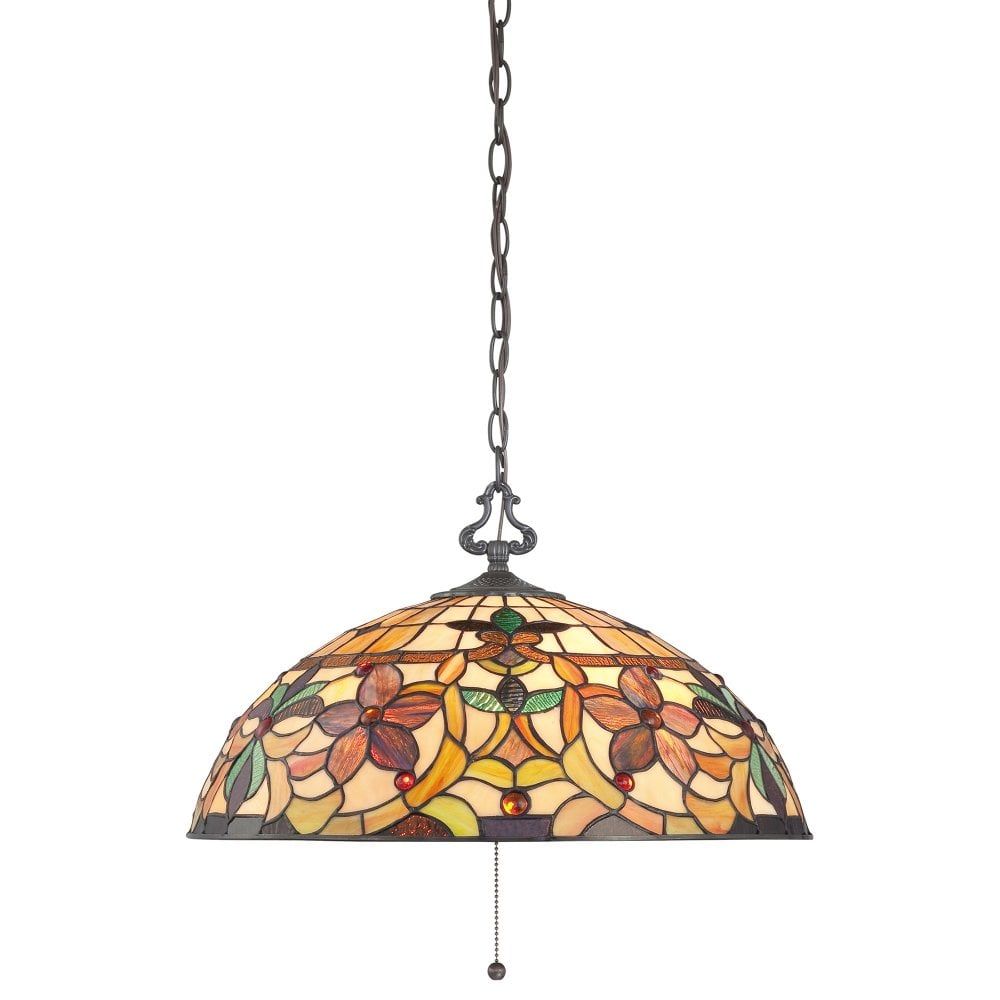 Quoizel QZ/KAMI/P Kami Pendant With 3 Lights