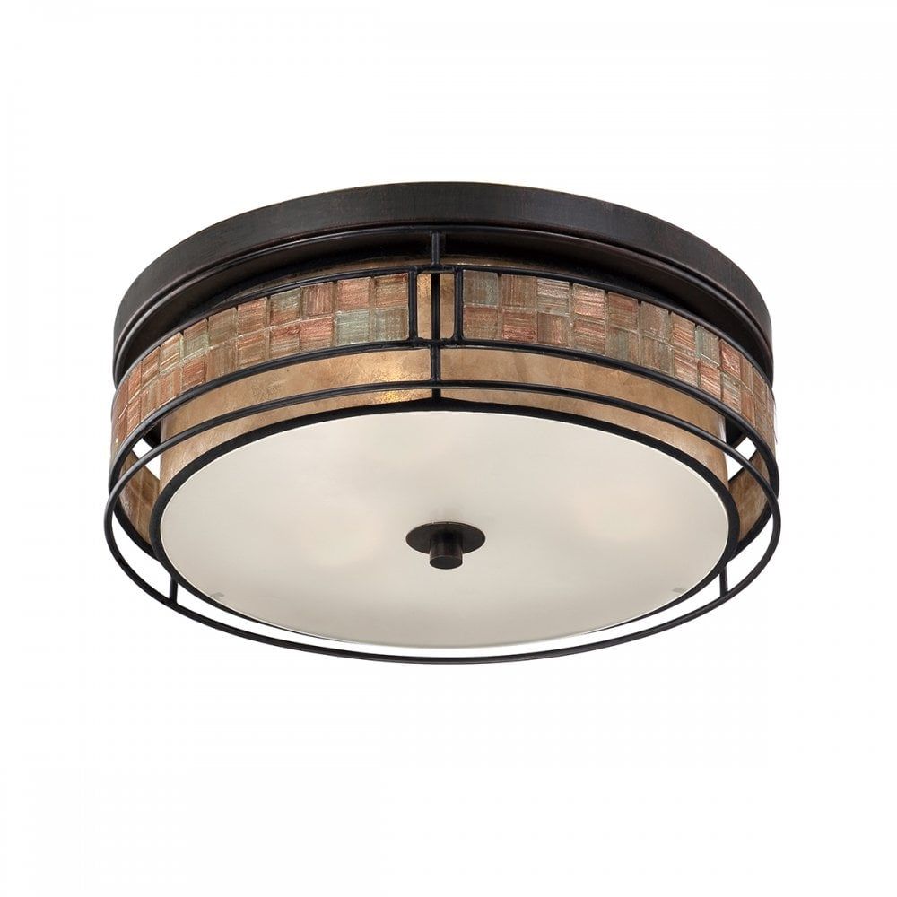 Quoizel QZ/LAGUNA/F/L Laguna 3 Light Large Flush Mount
