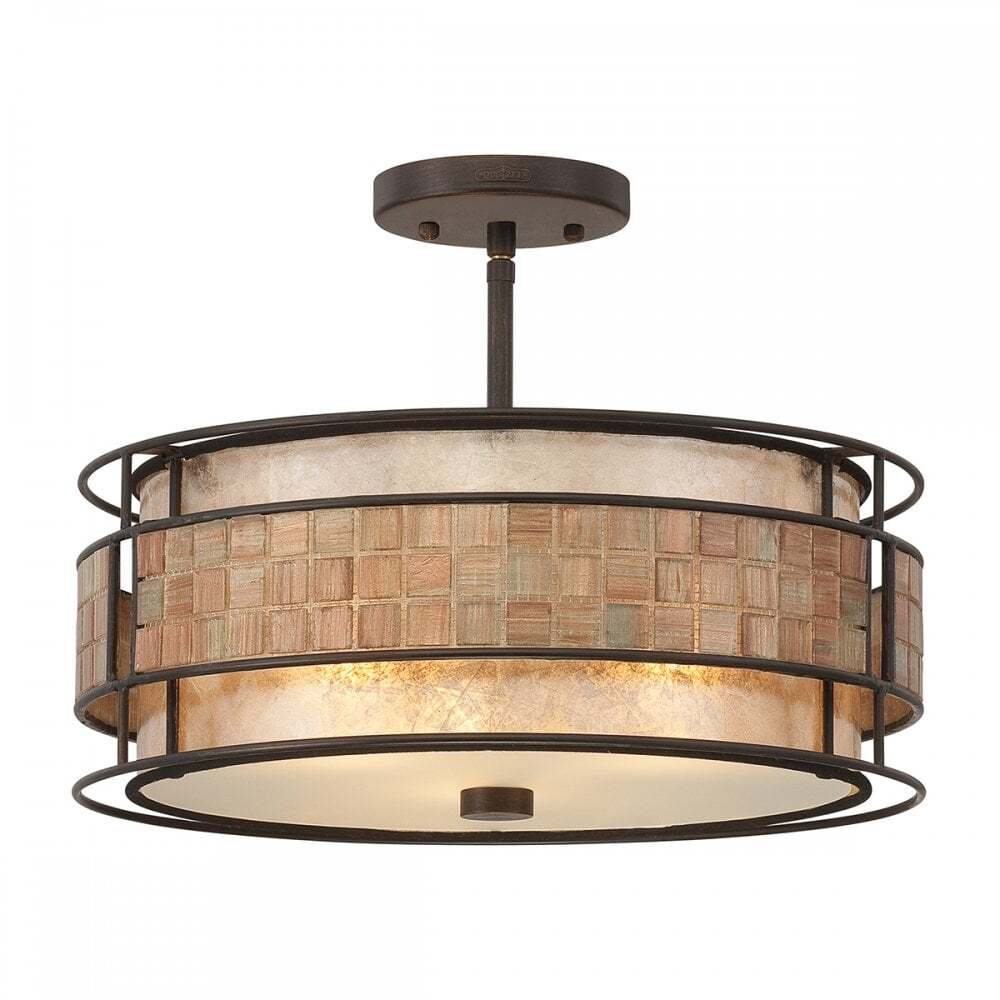 Quoizel QZ/LAGUNA/SF Laguna Semi-flush Light