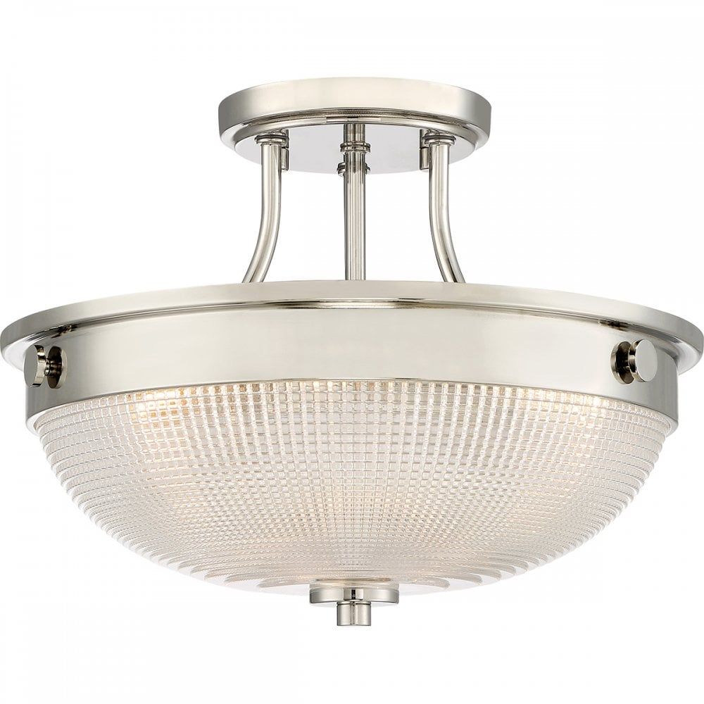 Quoizel QZ/MANTLE/SF IS Mantle 2 Light Semi-flush