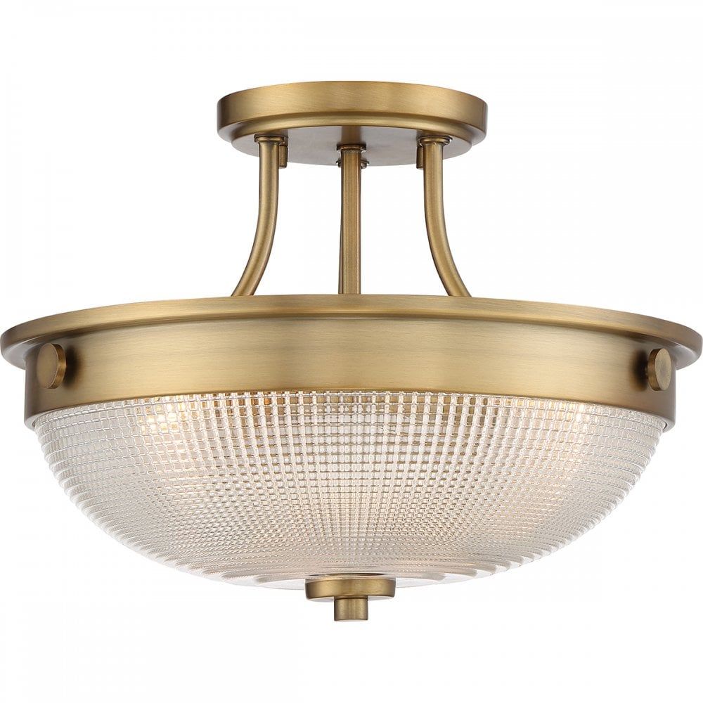Quoizel QZ/MANTLE/SF WS Mantle 2 Light Semi-flush