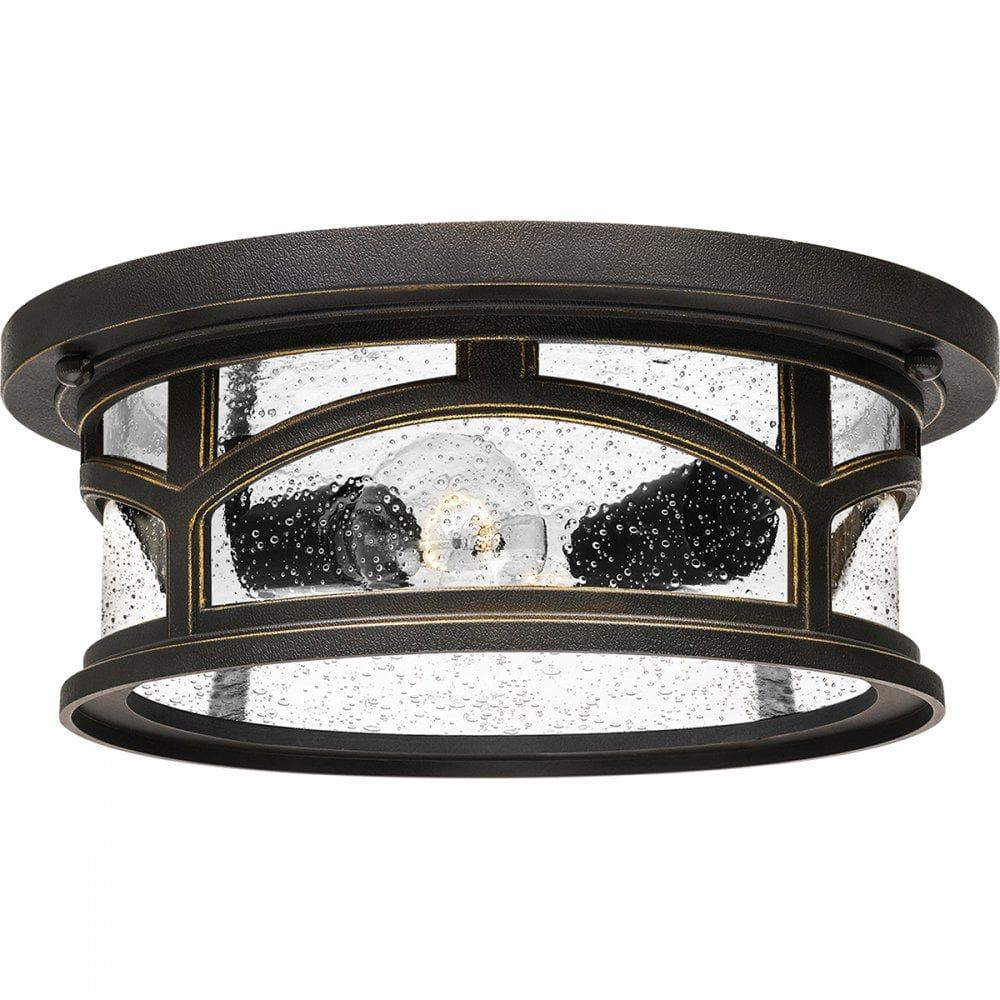 Quoizel QZ/MARBLEHEAD/F Marblehead 2 Light Flush Mount