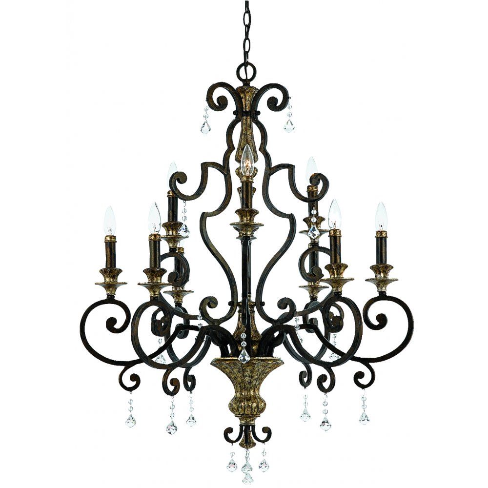 Quoizel QZ/MARQUETTE9 Marquette 9 Light Chandelier