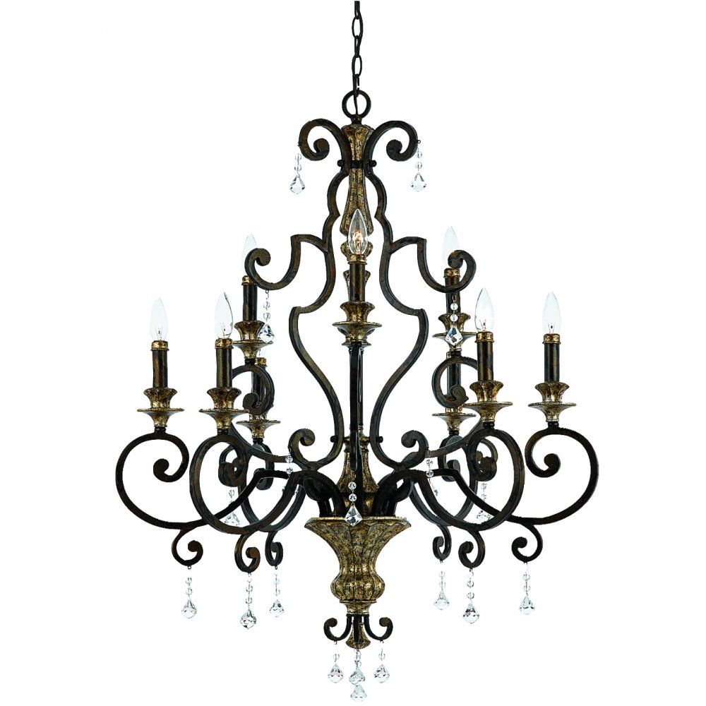 Quoizel QZ/MARQUETTE9 Marquette 9 Light Chandelier