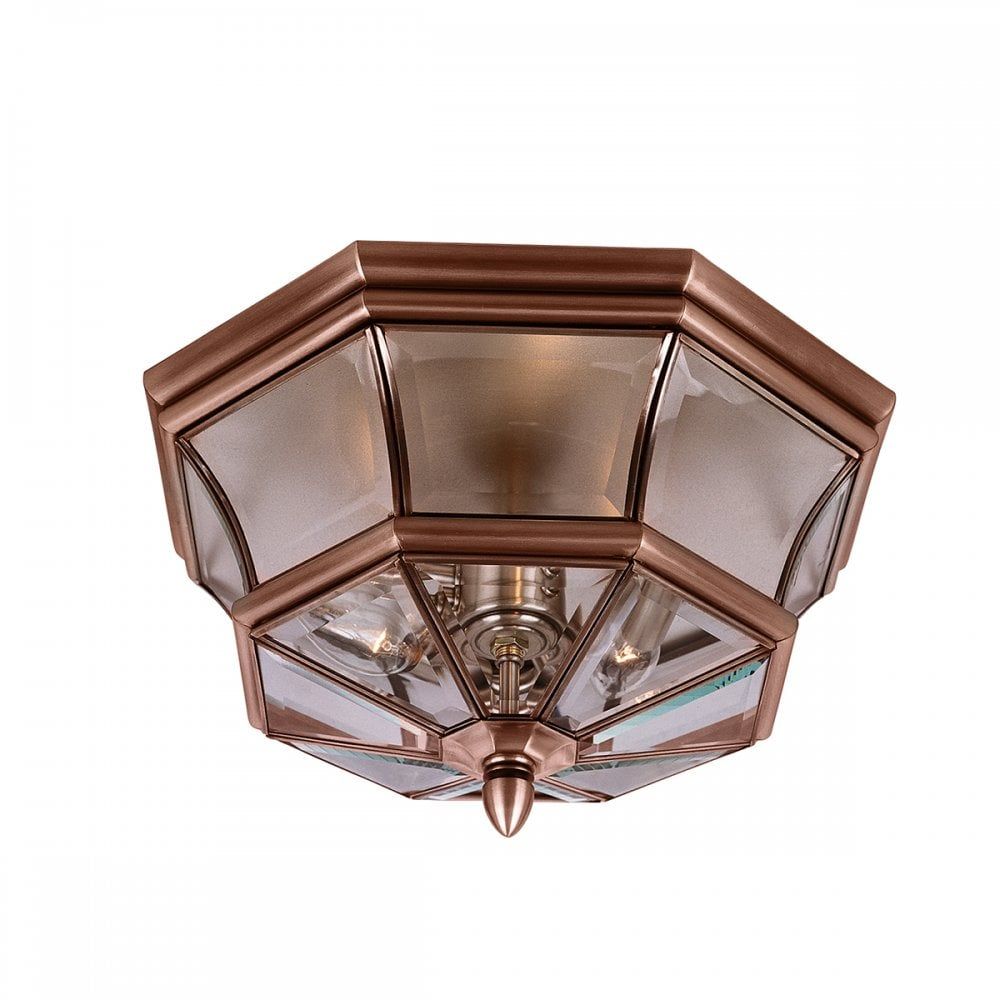 Quoizel QZ/NEWBURY/F AC Newbury Flush Mount