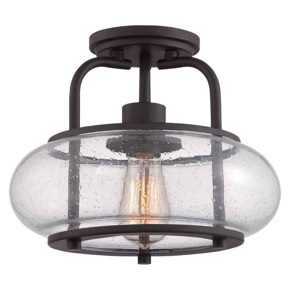 Quoizel QZ/TRILOGY/SF/S Trilogy Small Semi-flush
